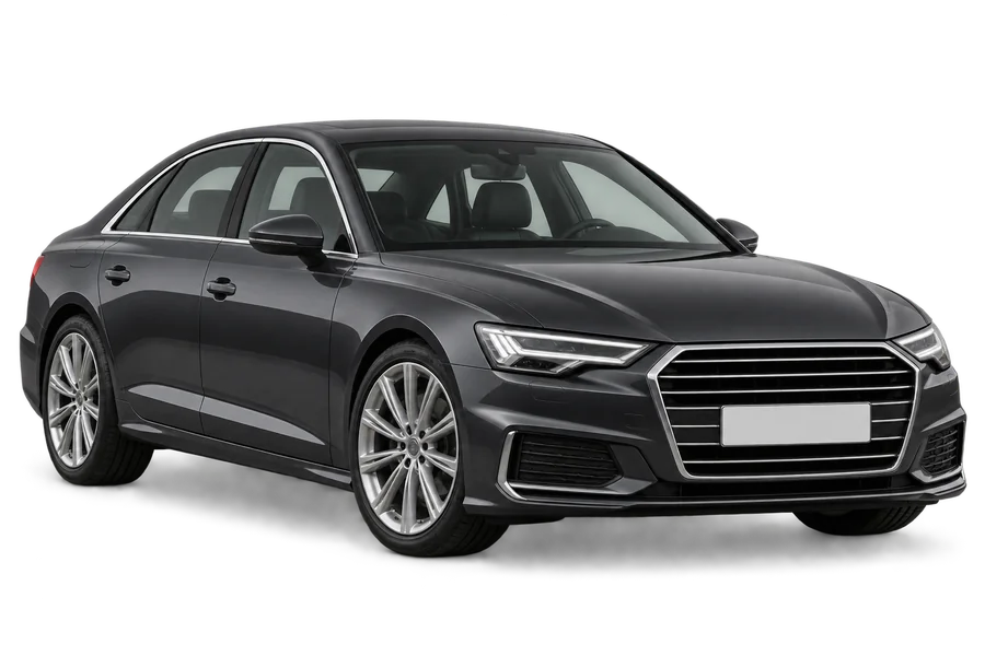 Saloon car for up to four passengers