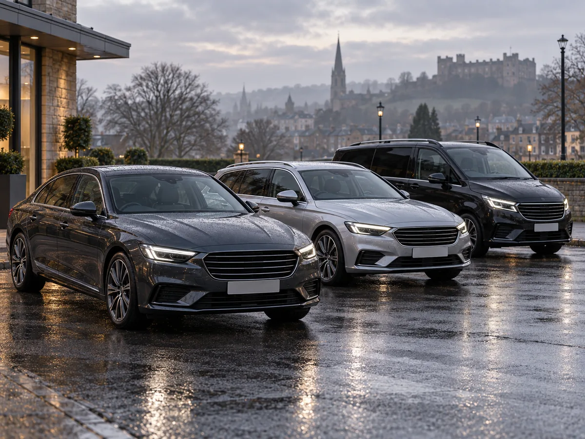 Whizz Cars fleet of saloon, estate and MPV vehicles